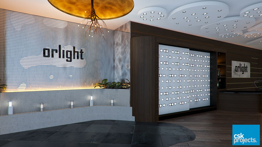 Orlight water feature