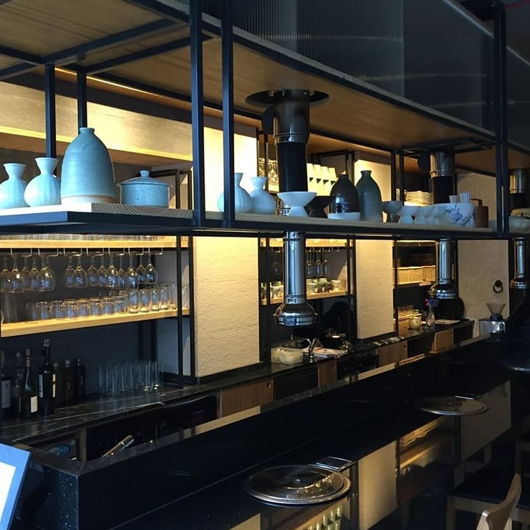 Kitchen unit, Kobe Japanese restaurant